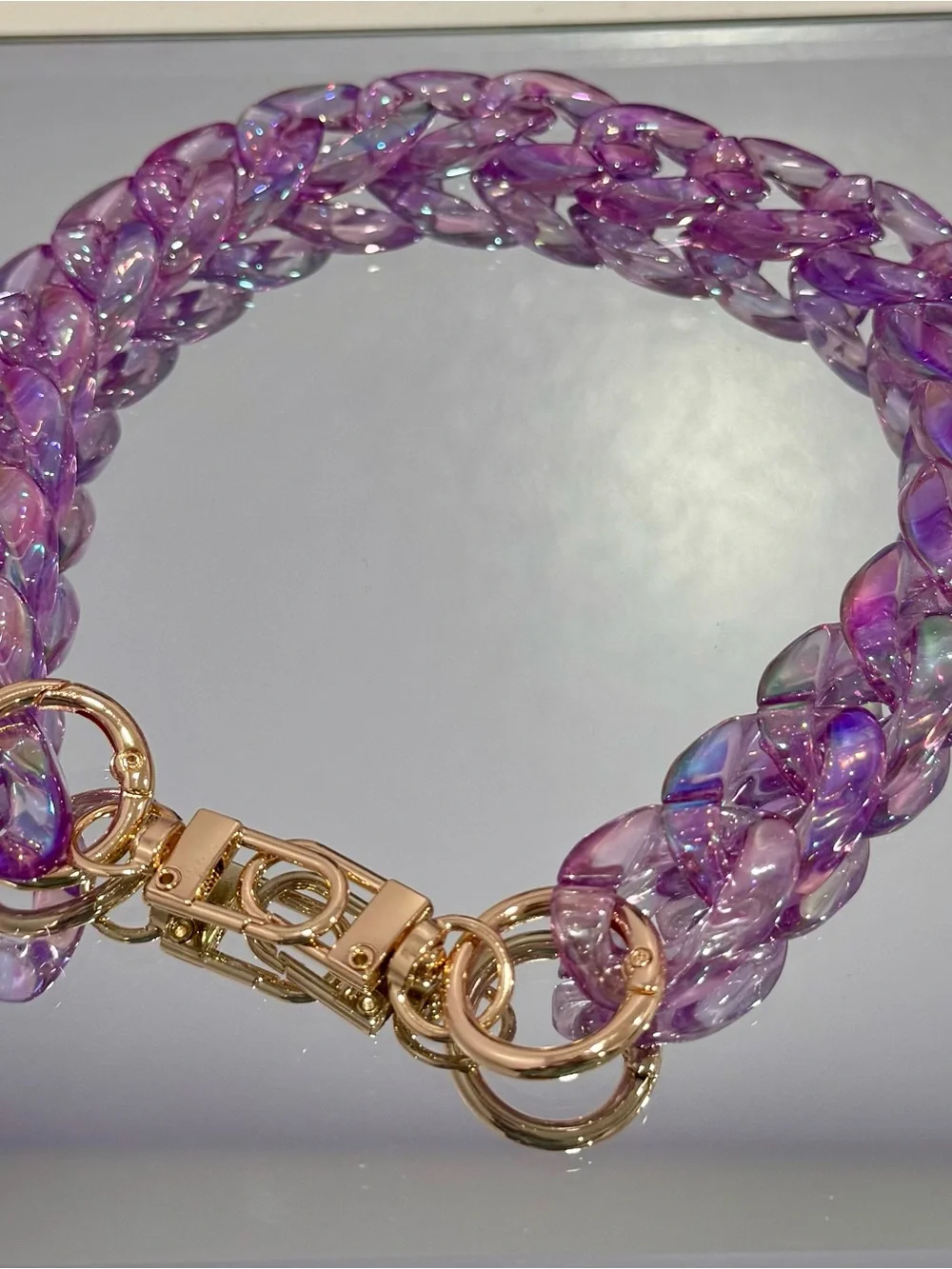 unbranded sparkling iridescent